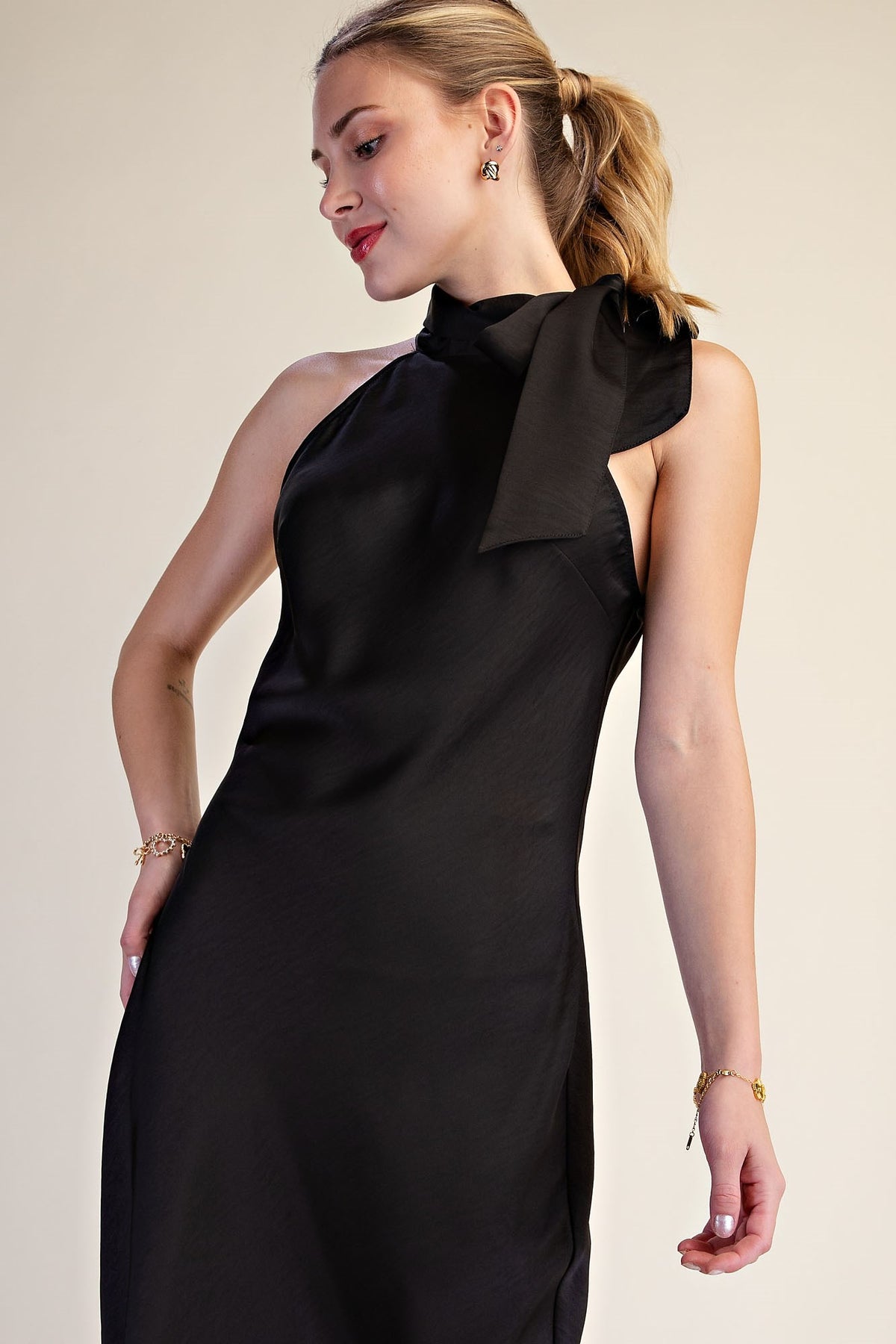 GLAM DRESS BLACK