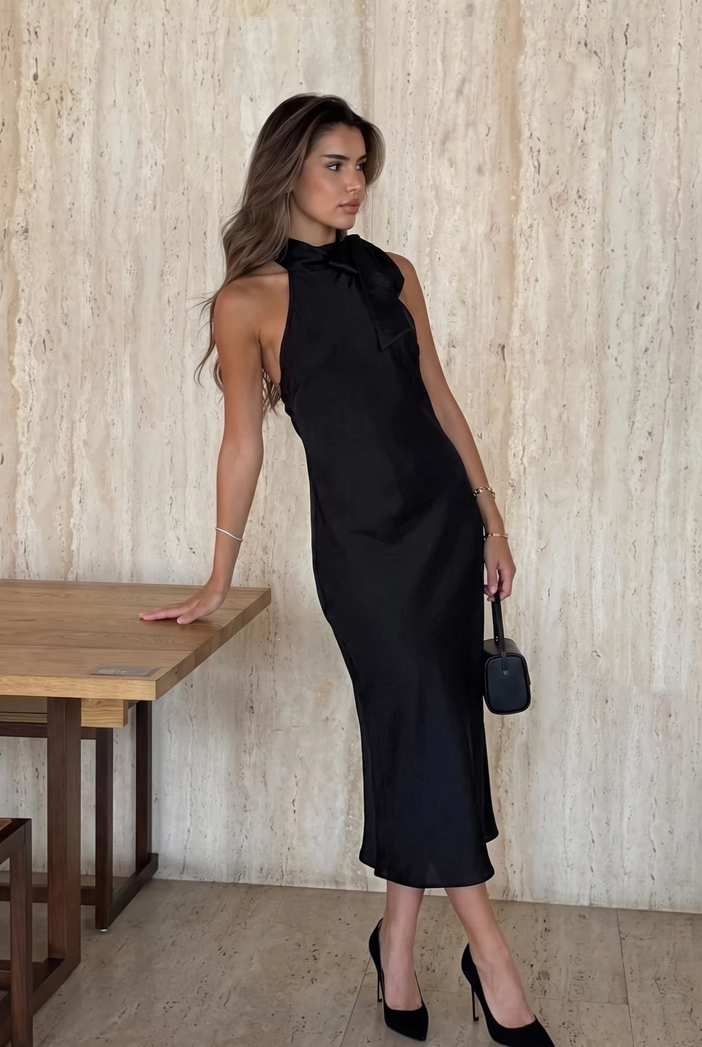 GLAM DRESS BLACK