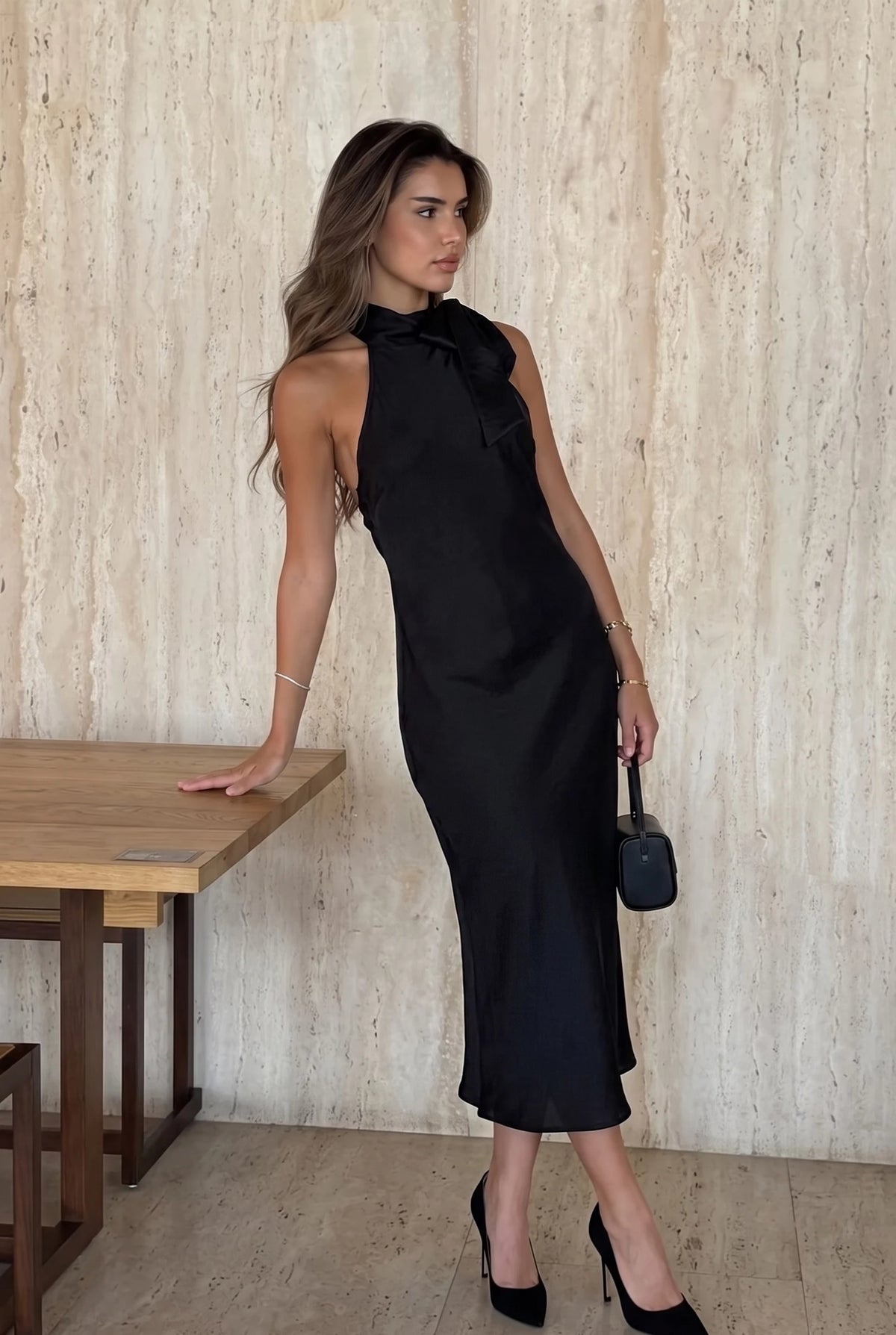 GLAM DRESS BLACK