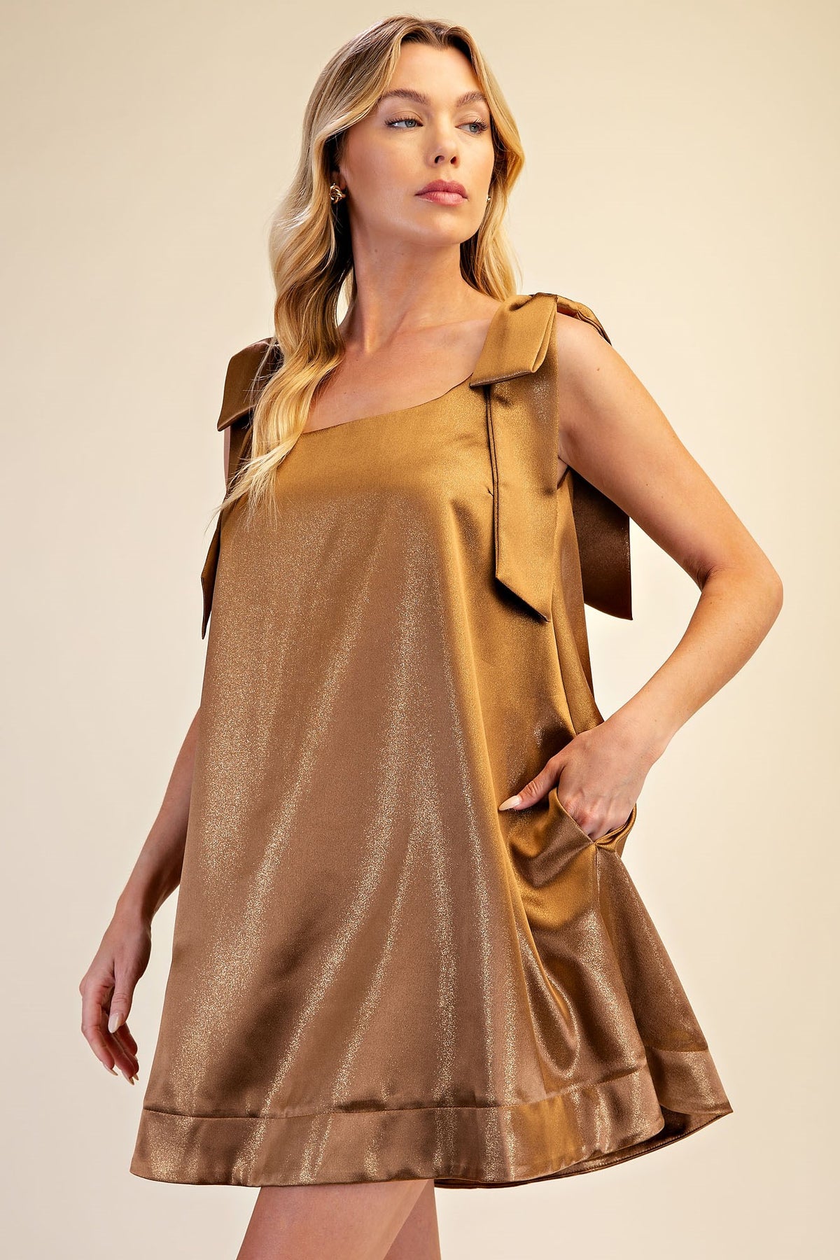 GLAM DRESS GOLD