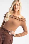 GLAM BODYSUIT MOCHA206697