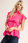 GLAM BLOUSE S/S H.PK208084