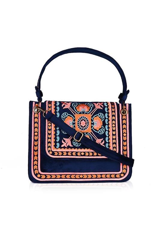 A&B EMBELLISHED HANDBAG.209063