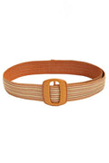 FAME BELT SQU WOOD210336