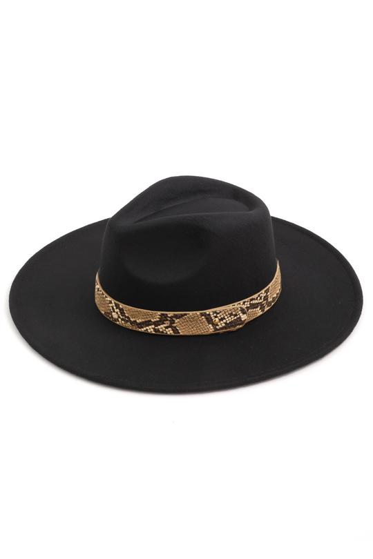 FAME HAT SNAKE BLK210344