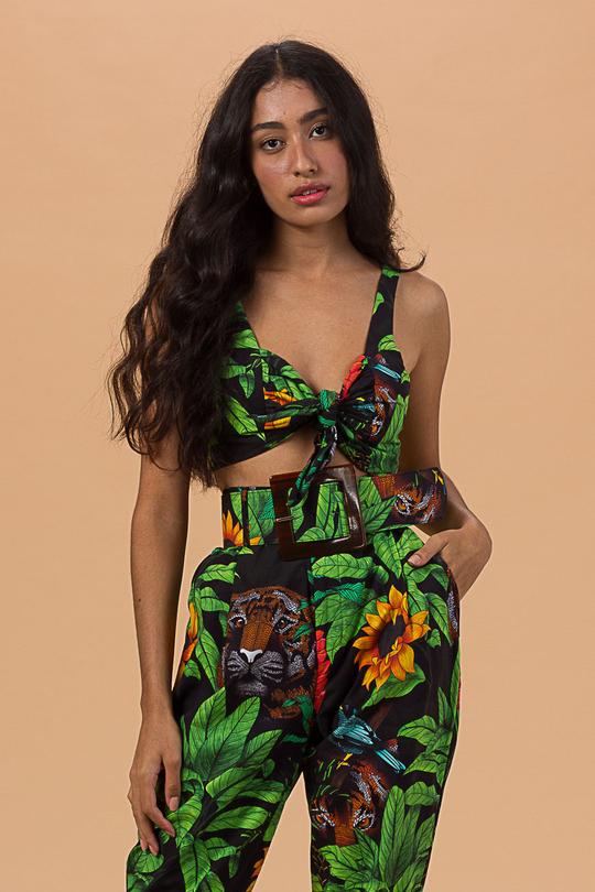 COLCCI  C.TOP S/L GR/BK210469