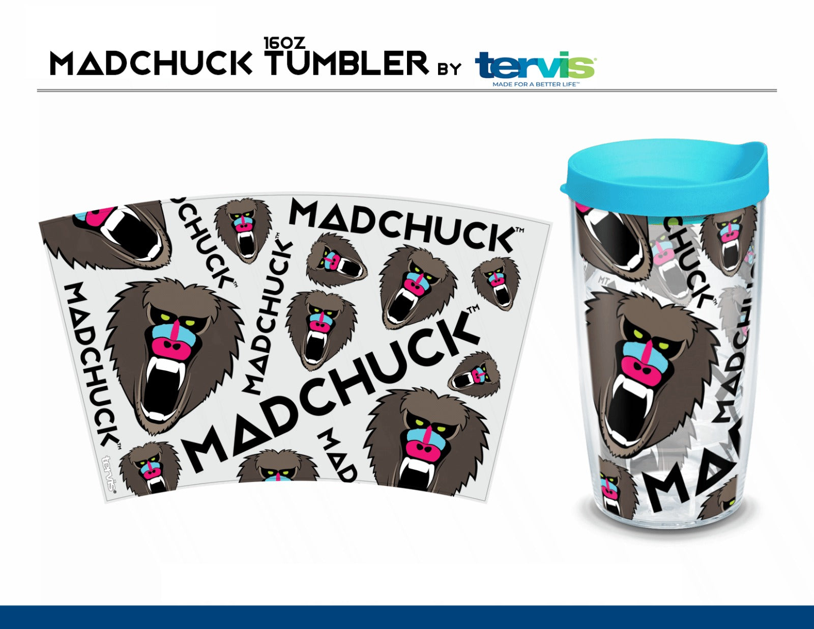 M.CHUCK TUM/HANDLE 16OZ BL212856
