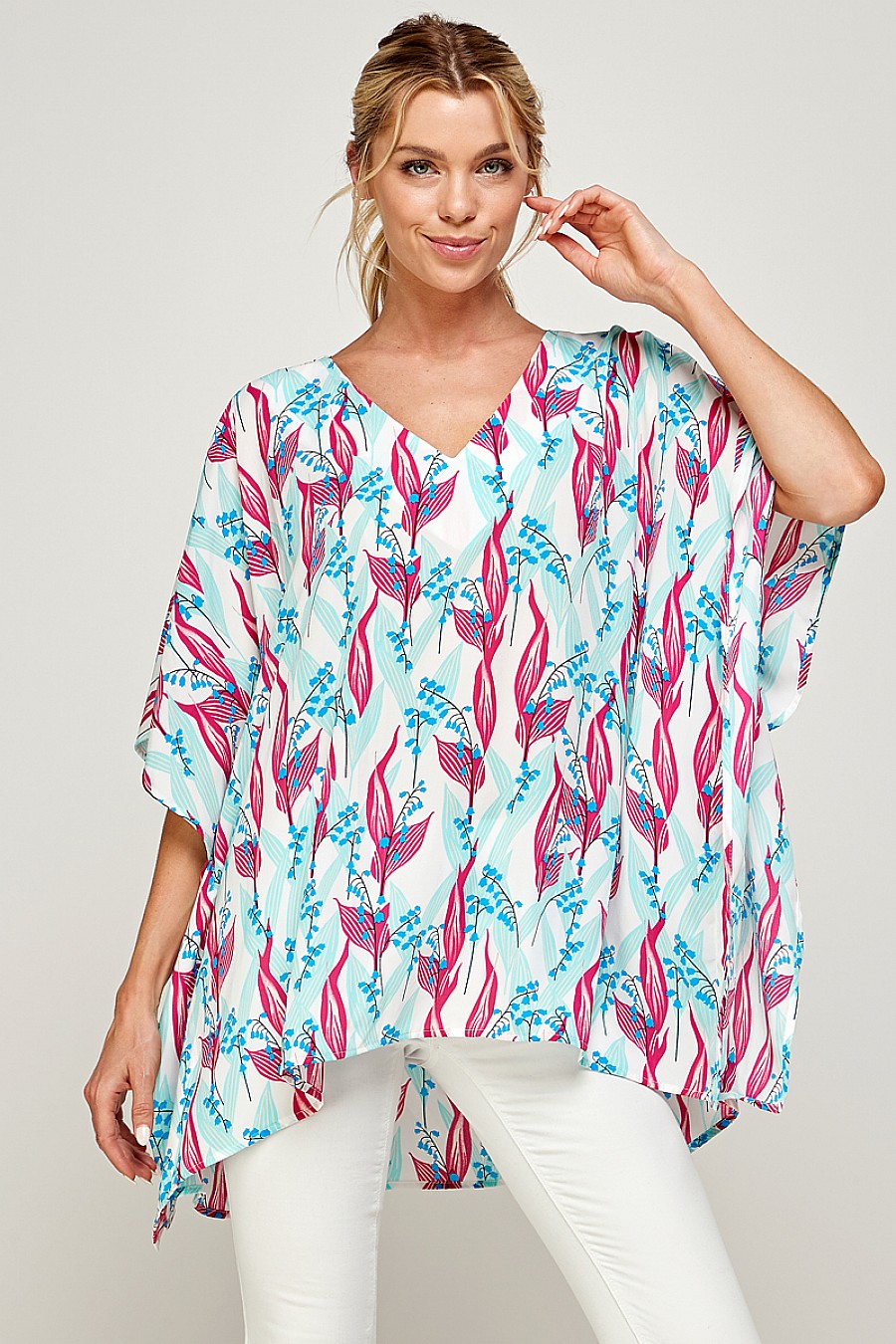 CARAMELA BLOUSE S/S FU/BL213179