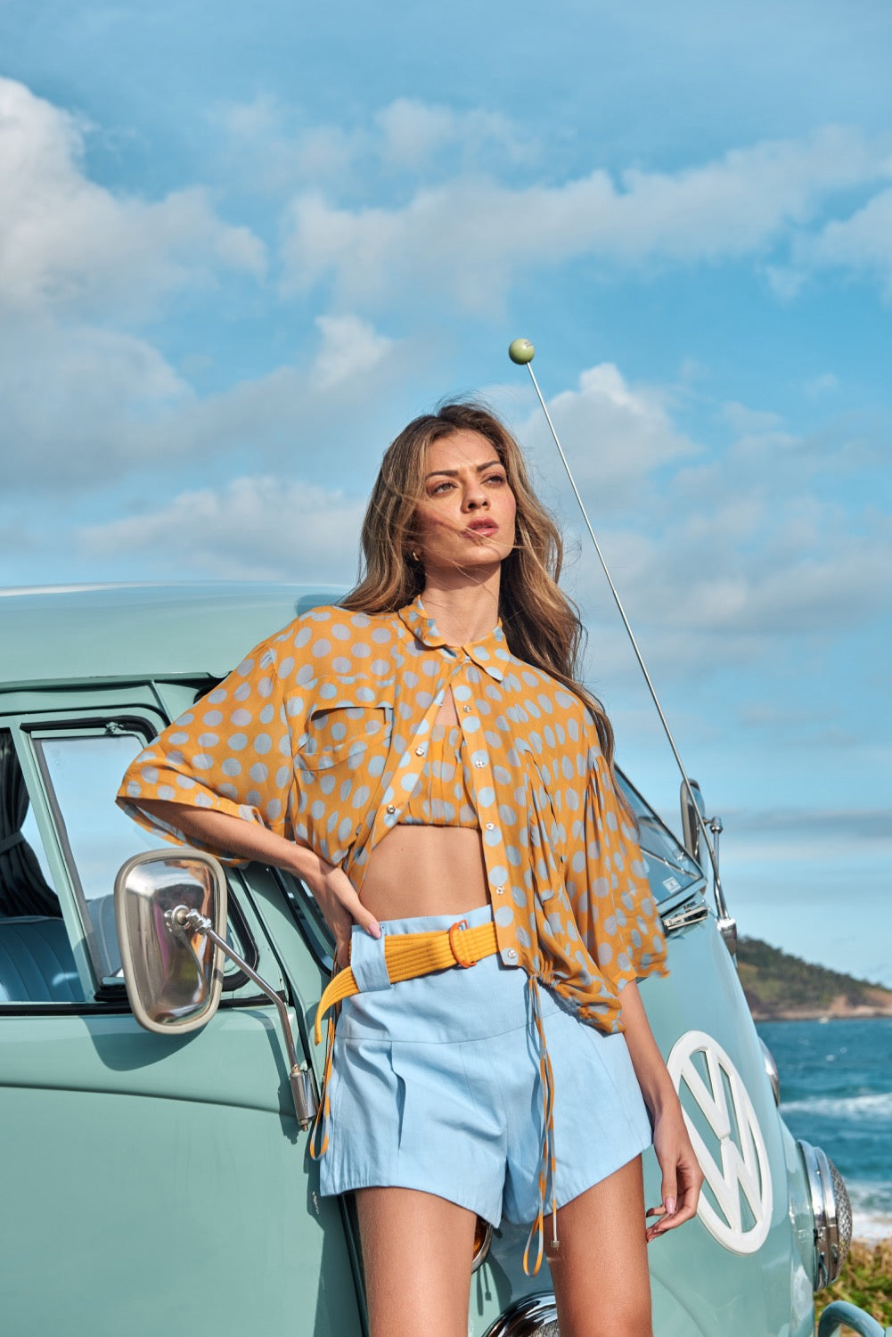 OPEN BLOUSE 3/4 213972