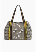 A & BEYOND HONEY BEE EMB TOTE215318