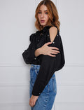 GALITA BLOUSE L/S BLK218184