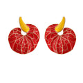 A.PRATA ANTURIO EARRING YQ219303