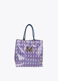 L.C.DM TOTE BAG BLUE220559