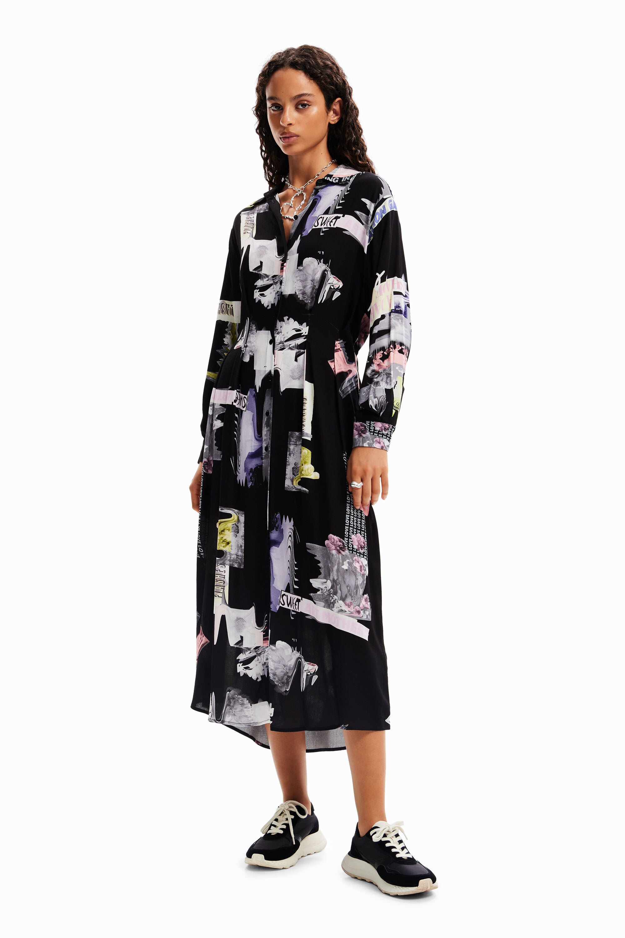 DESIGUAL DRESS BLK221504