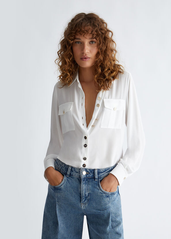 LIU.JO BLOUSE L/S S.WH221915
