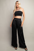 GLAM HALTER TOP BLK 221949