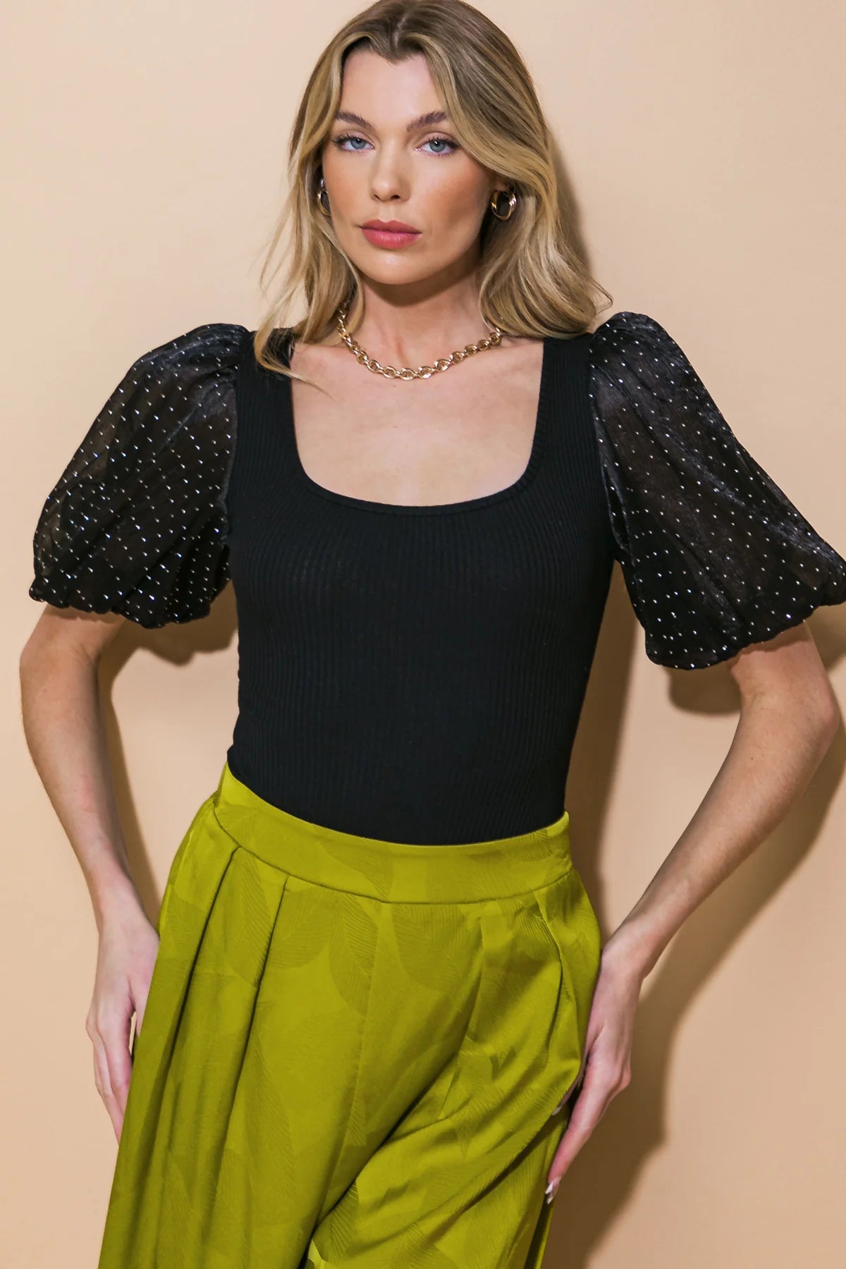 TOMATE BODYSUIT BLK223158