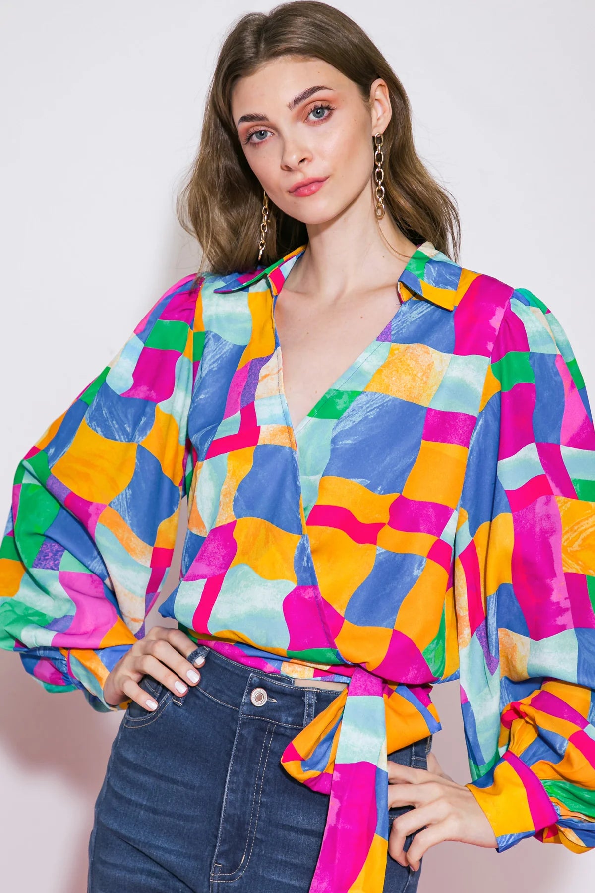 TOMATE BLOUSE L/S BL F223159