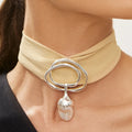 A.PRATA ALICIA FAB CHOCKER SIL223689