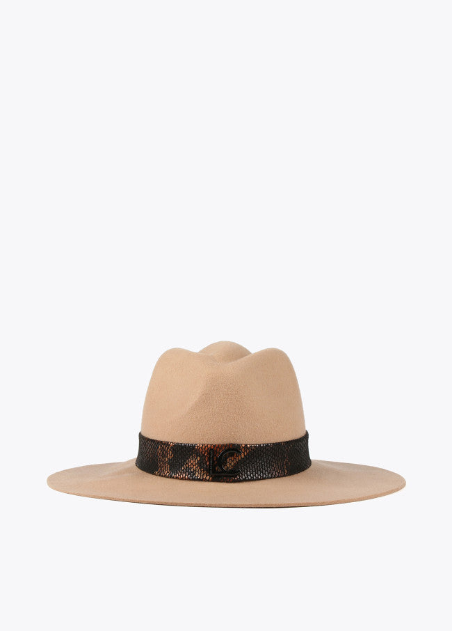LOLA WOOLF FELT HAT CAMEL226225