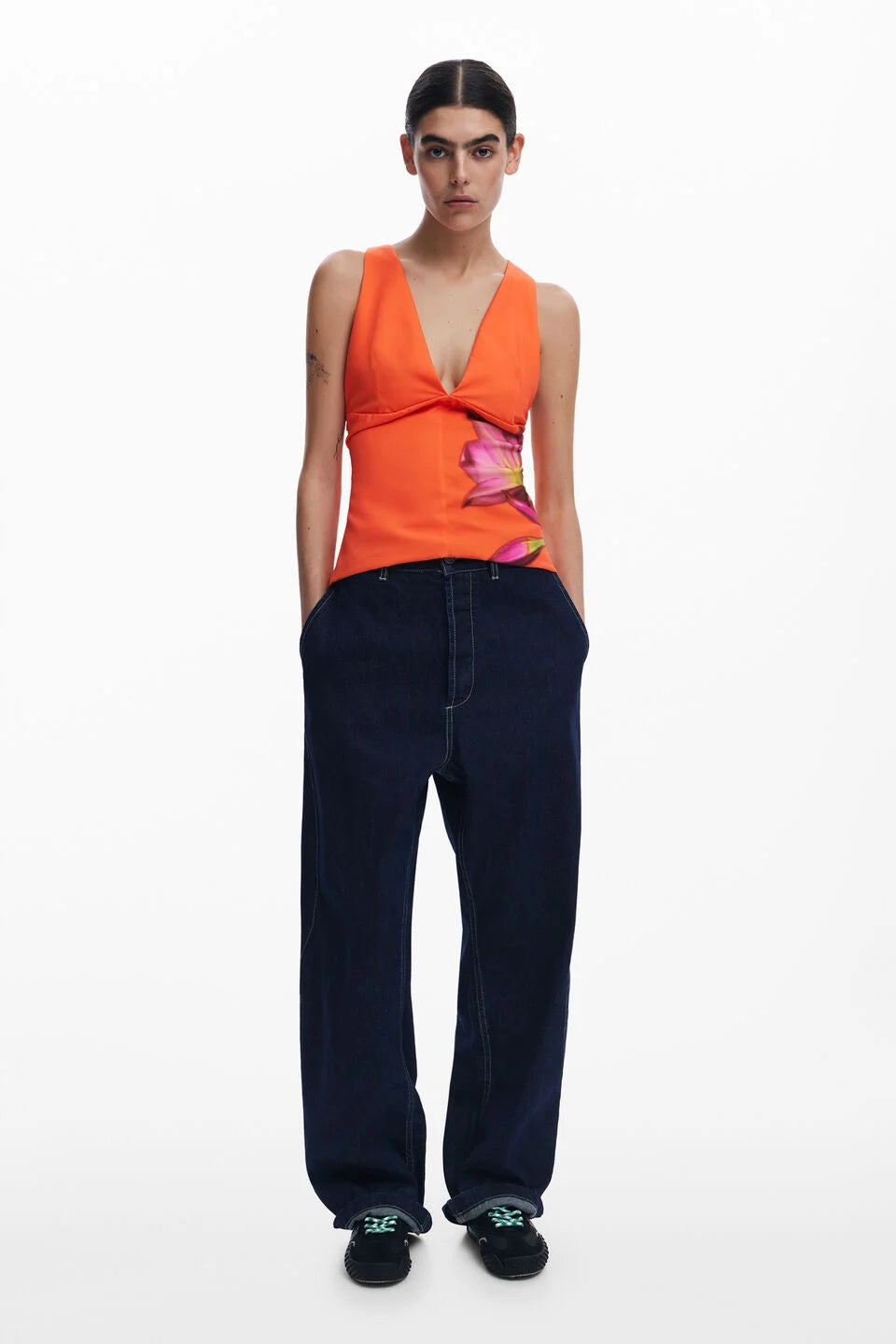 DESIGUAL BLOUSE S/L OR227425