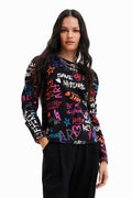 DESIGUAL BLOUSE L/S BLK217628
