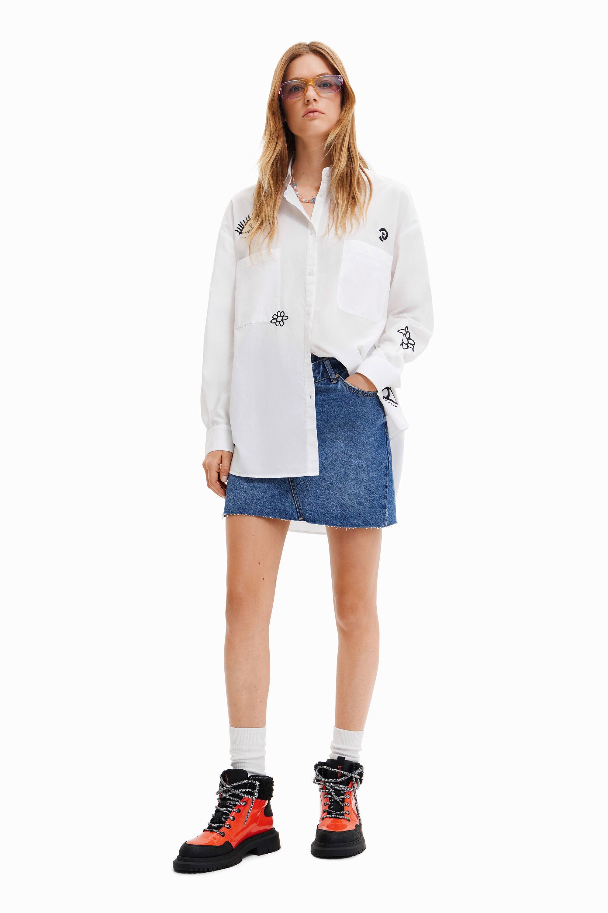 DESIGUAL BLOUSE L/S WH217616