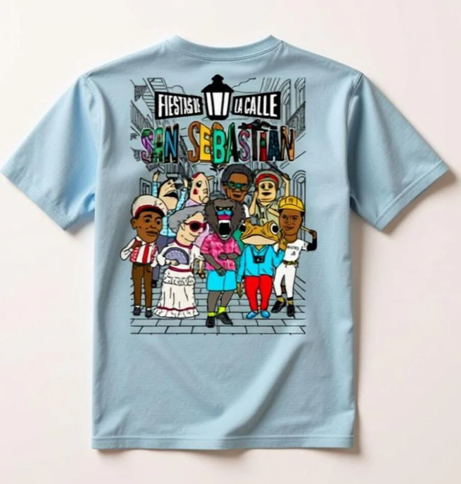 SANSE KIDS 2026 OFFICIAL T-SHIRT BLUE