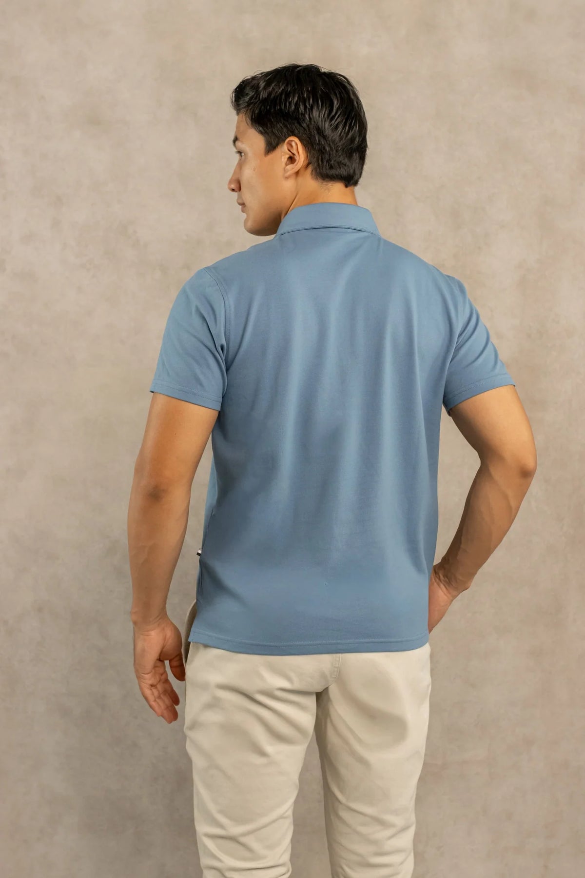 DANTE POLO S/S AZUL