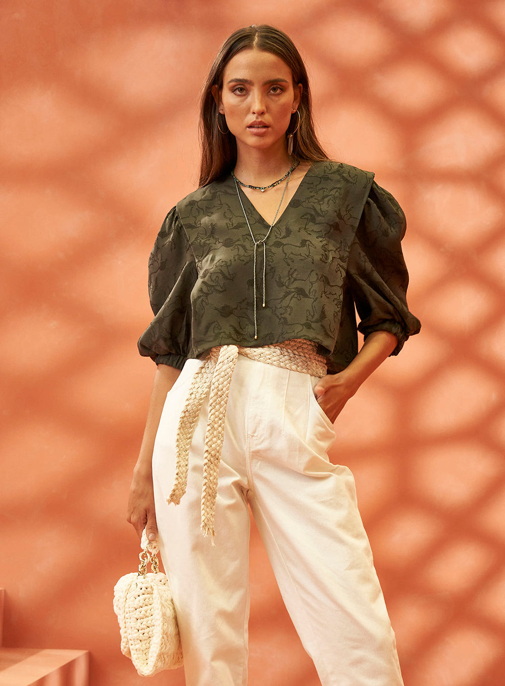 L.CECCI BLOUSE 216255