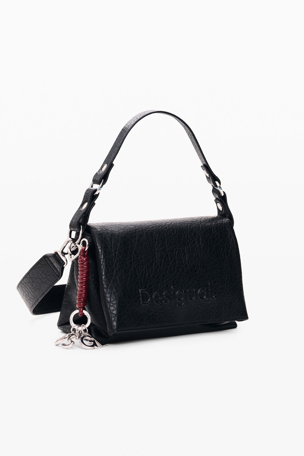 DESIGUAL - Bolso Acolchado Mediano