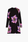 DESIGUAL - Vestido Flores corto M. C. Lacroix