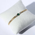 EMERALD CENTER BRACELET