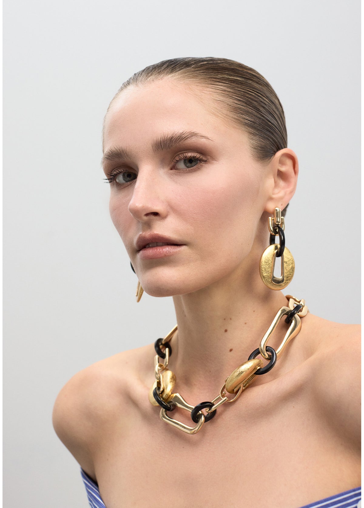 LOLA ANIMAL PRINT NECKLACE