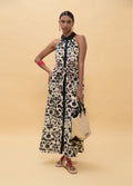LOLA LONG PATTERN DRESS