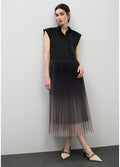 LOLA BLACK GRADIENT DRESS