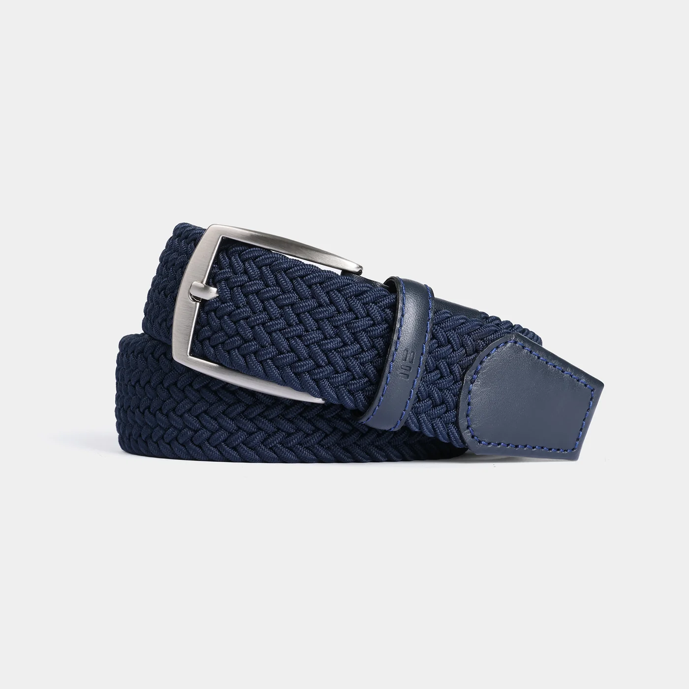 Braided Belt - Navy