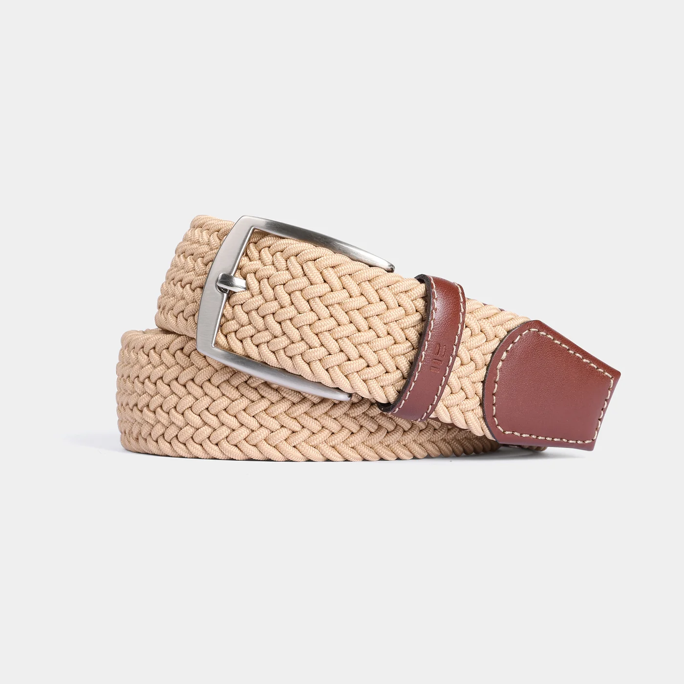 Braided Belt - Tan