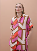 LOLA MULTI COLOR GEOMETRIC PANTS