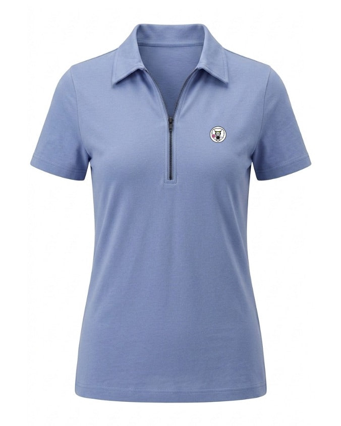 Mad Rose Polo Women Tide Blue