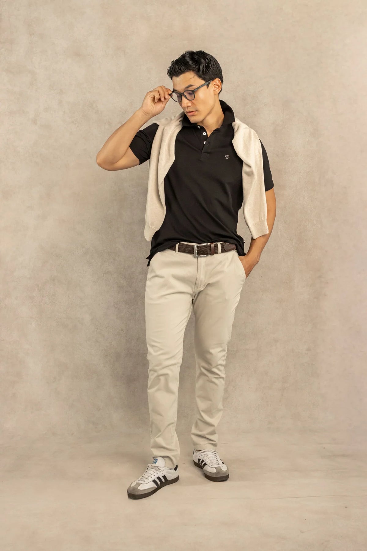 DANTE POLO S/S NEGRO