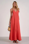 ELAN MAXI DRESS RED