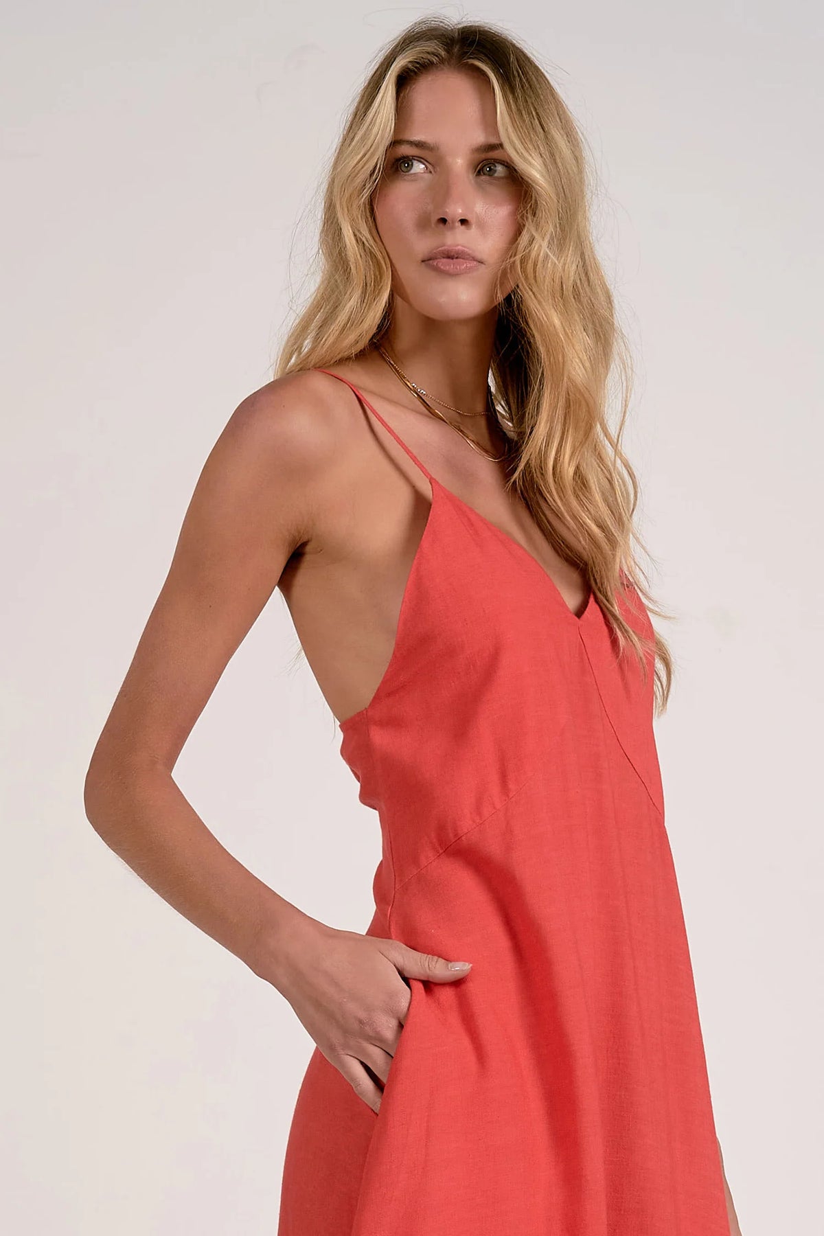 ELAN MAXI DRESS RED