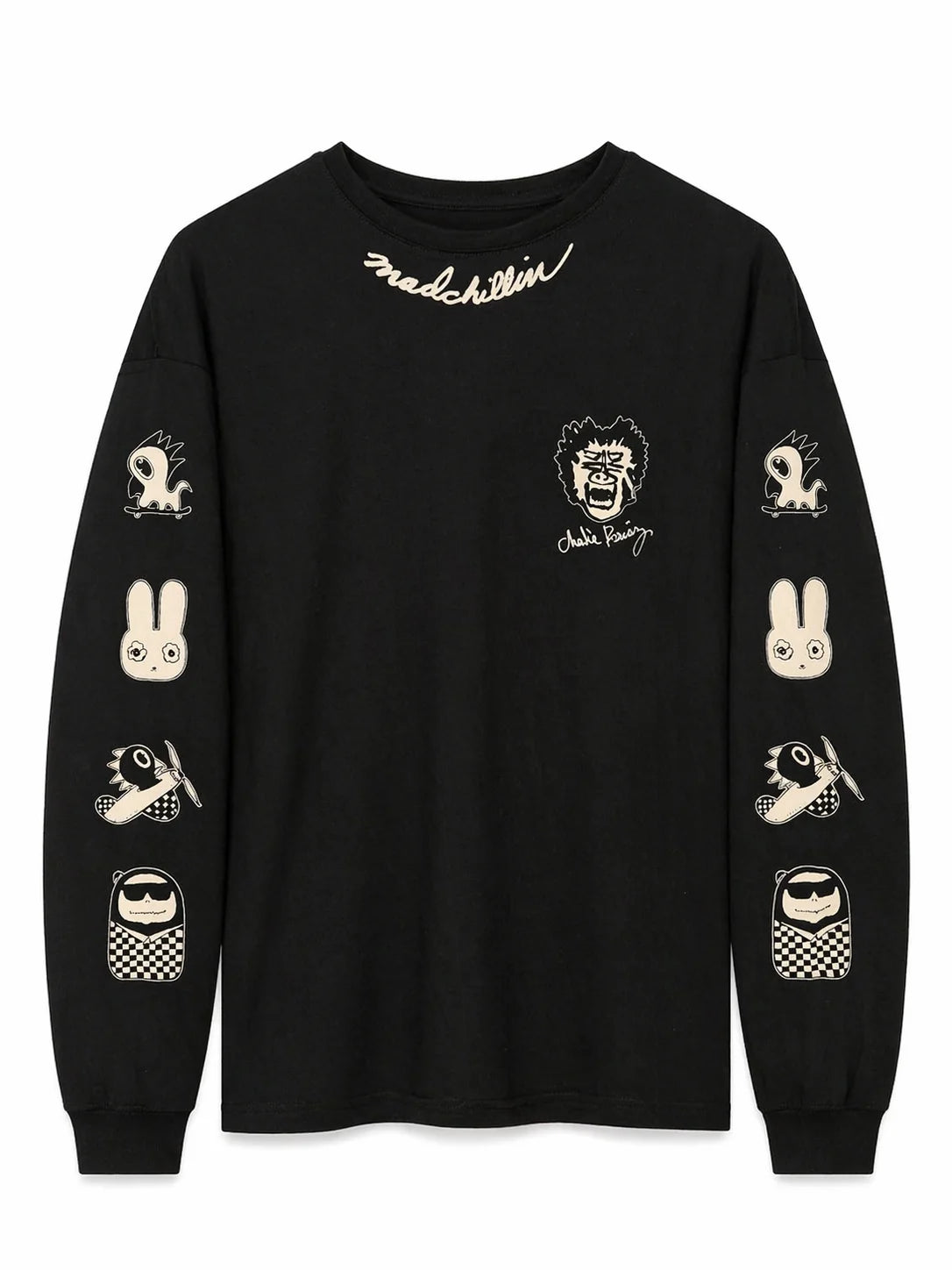 Mad Charlie T-Shirt ML BLK