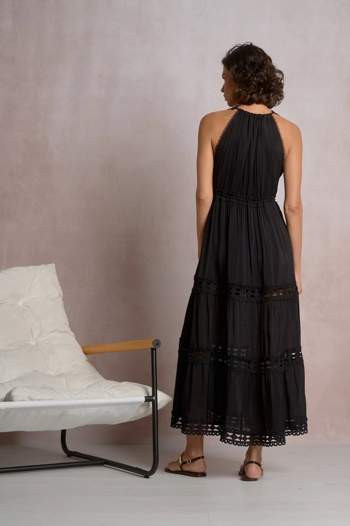 ELAN MAXI DRESS BLK